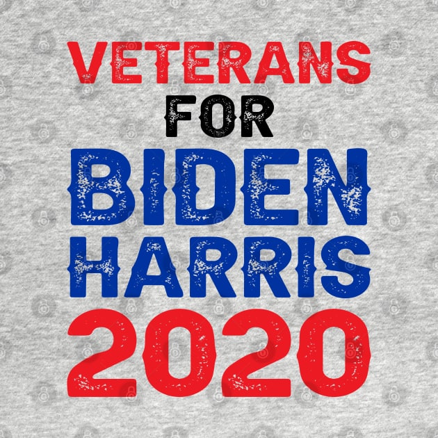 Veterans For Biden Harris 2020 by DragonTees